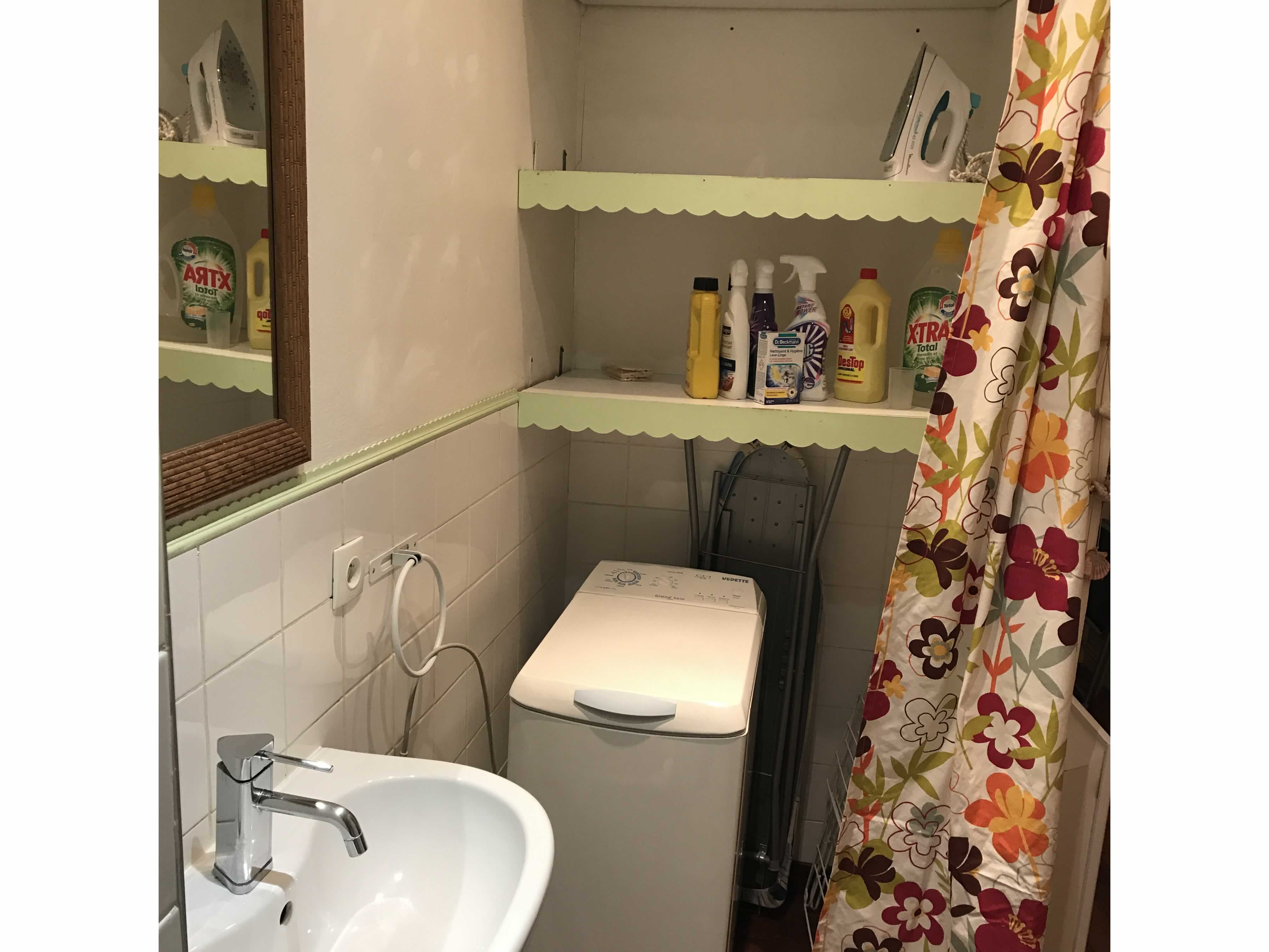 Machine à laver/Etagères